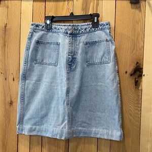 vintage Tommy Hilfiger jean skirt